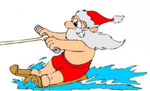 Logo des Weihnachtsschwimmfests